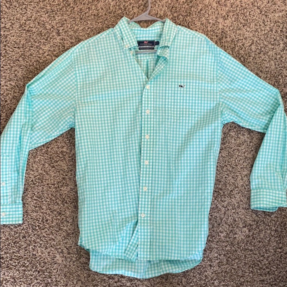 Vineyard Vines Men's Tucker Classic fit long sleeve button-up